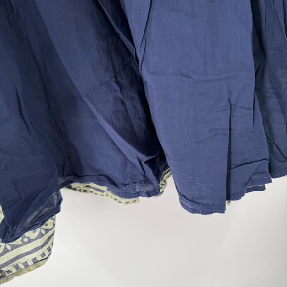 Natural Life Dress Size Medium Abbie Tunic Mini 100% Cotton Boho Floral Swing - Picture 13 of 15